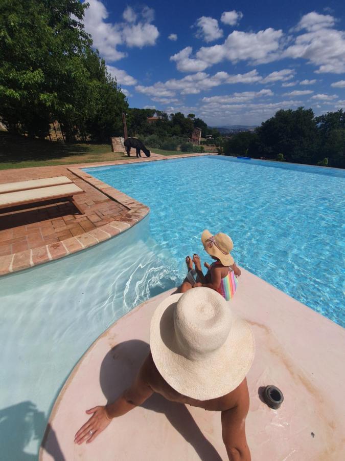 Agriturismo Il Vecchio Mandorlo Perugia Bagian luar foto